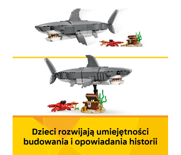LEGO CREATOR 31381 Groźny rekin i skrzynia ze skarbem - 1473430 - zdjęcie 10